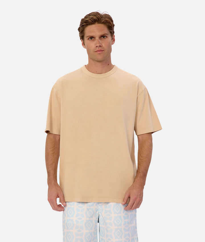 The Del Sur Tee - Lt Mango