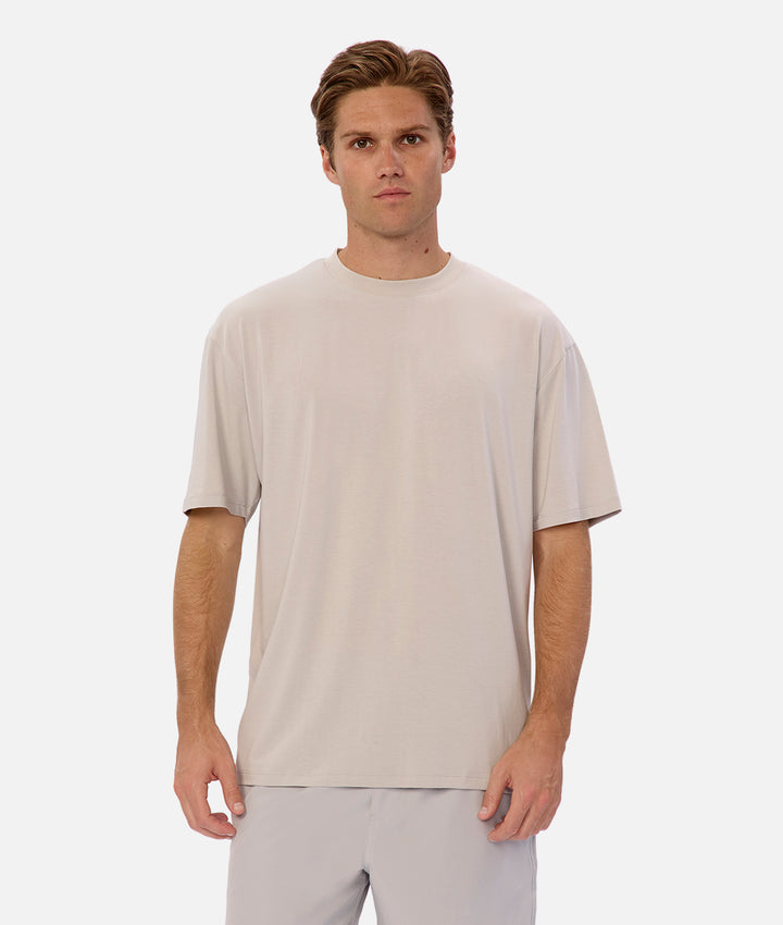 The Freeman Athletic Tee - Cement