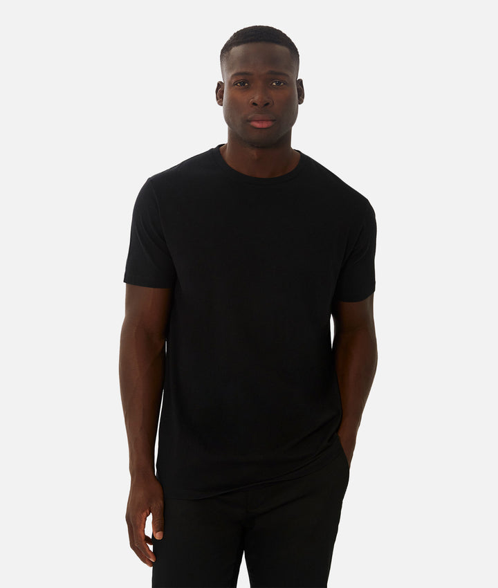 The New Basic Crew Tee - Black