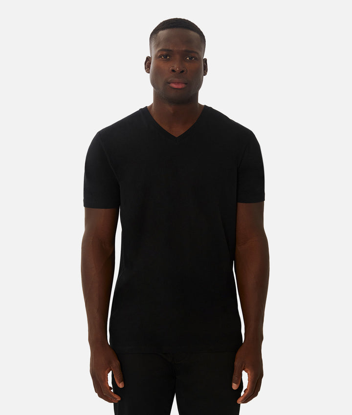 The New Basic Vee Tee - Black