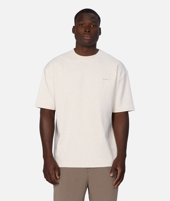 The Newport Tee - Chalk Marle