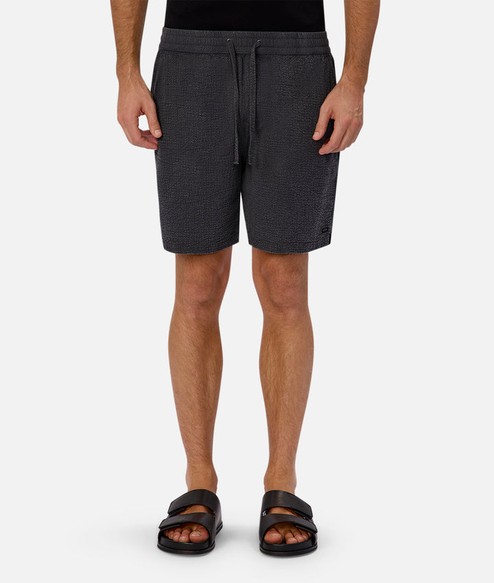 The Canyon Drawcord Short - Black Acid