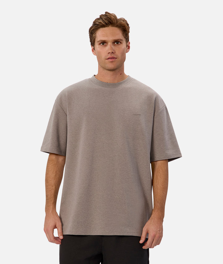 The Newport Tee - Smoke Marle