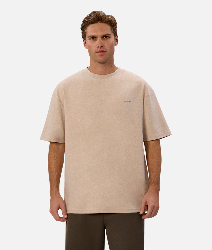 The Newport Tee - Wheat Marle