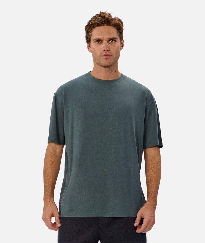 The Freeman Athletic Tee - Light Marine