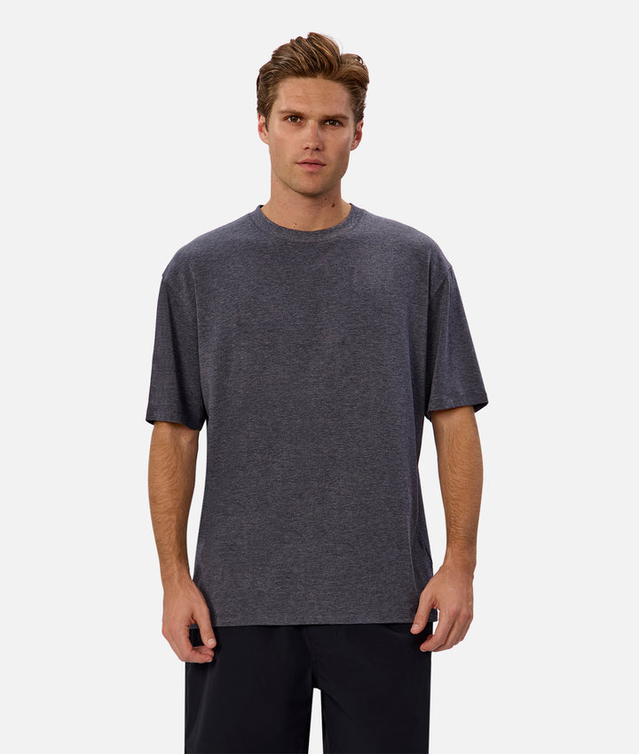 The Freeman Athletic Tee - Mid Navy